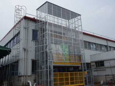 直頂式超大型升降機(jī) 起重裝卸升降平臺 安全封閉不銹鋼升降機(jī)