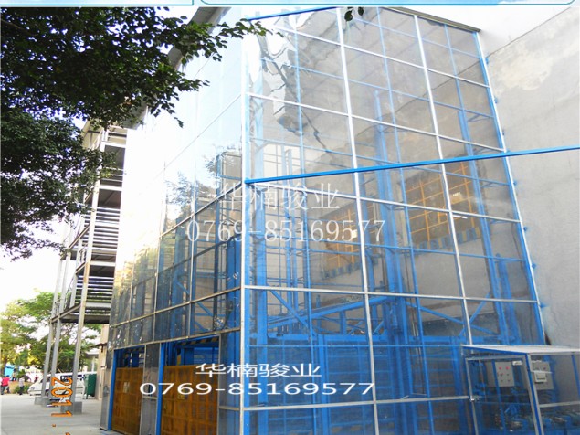 室外直頂式升降機(jī) 廠家直銷 供應(yīng)重載升降機(jī) 華楠駿業(yè)