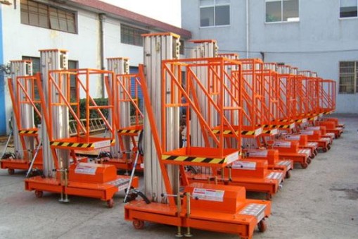 單桅柱鋁合金液壓升降平臺質量好