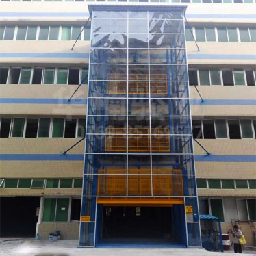 激光行業升降機案例