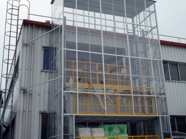 室外標準直頂式升降機