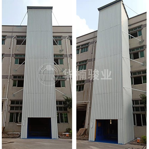 東莞市派美陳列道具公司安裝直頂式升降作業平臺