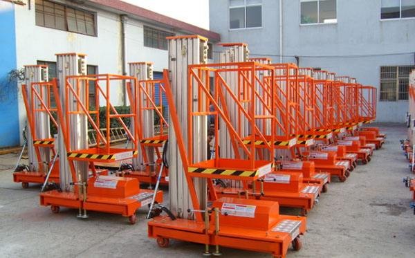 單桅柱鋁合金液壓升降平臺質量好